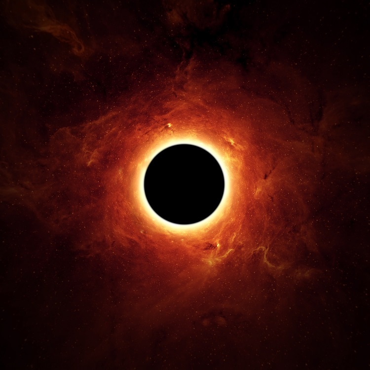 Black Hole Real Photo